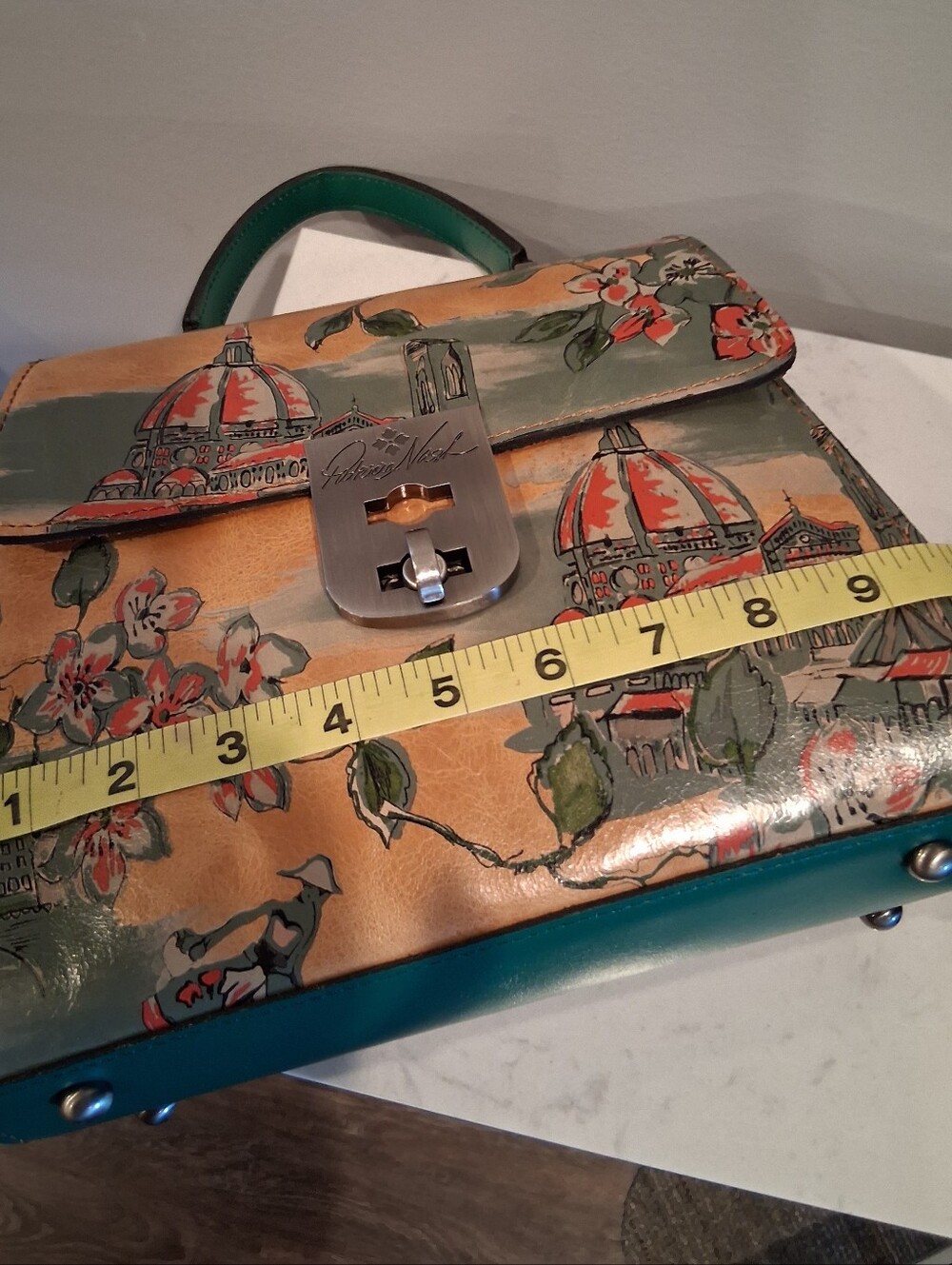 Patricia Nash Top Handle Crossbody Bag, New - Picture 9 of 11